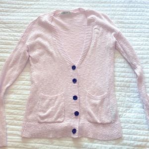 Abercrombie and fitch Cardigan Sweater light pink Size Small